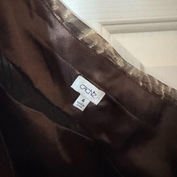 Cache One-Shoulder Animal Print Dress - Picture 6 of 7